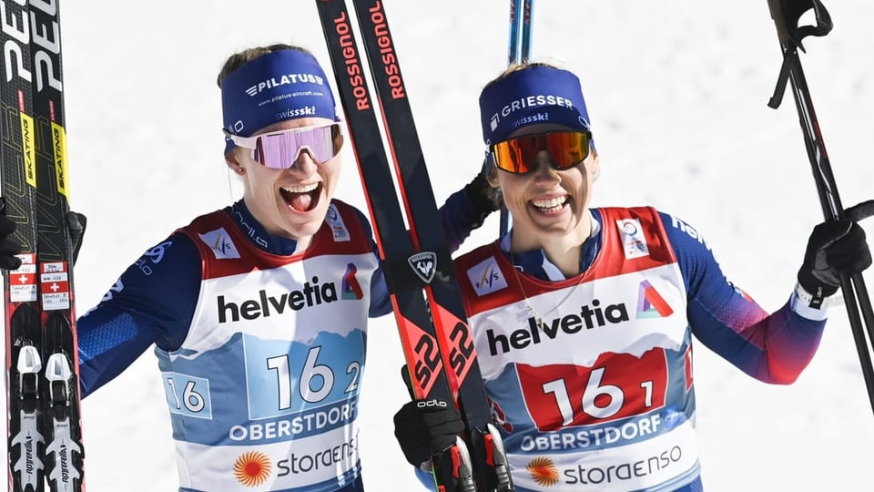 Nadine Fähndrich e Laurien van der Graaff