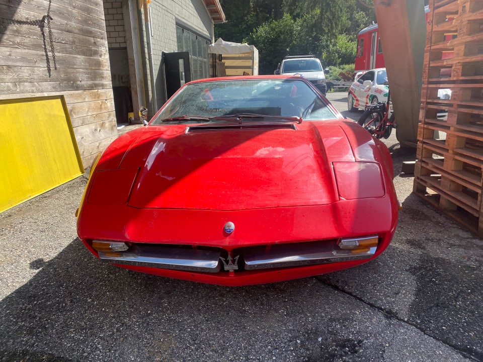 ein alter Maserati