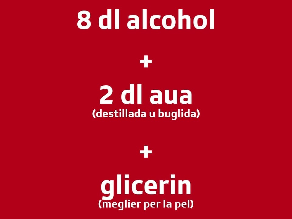 Glista cun si il recept: 8 deciliters alcohol, 