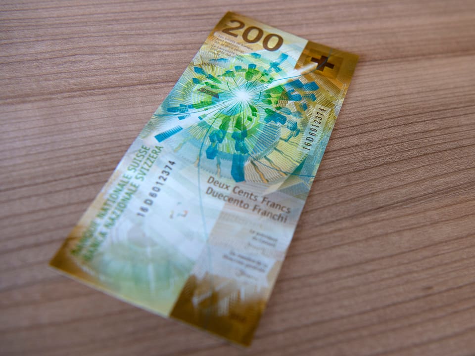 La nova bancnota da 200 francs.