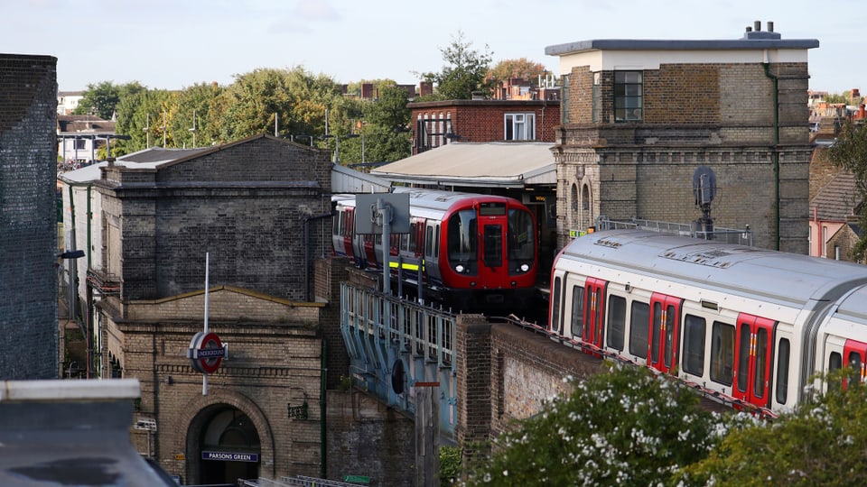 Ina staziun da metro a Londra