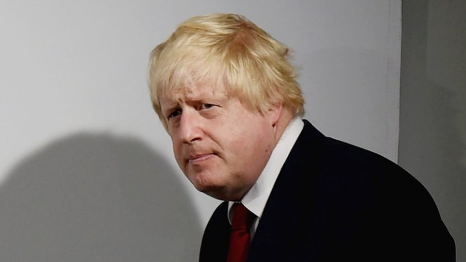 Il maletg mussa Boris Johnson, anteriur president da Londra