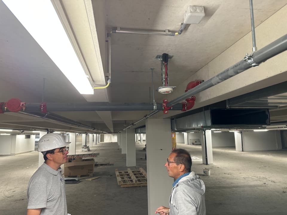 Baustelle garage Quadrelllas