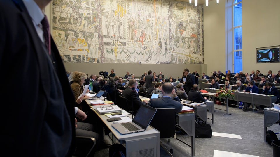 vista en il parlament grischun 