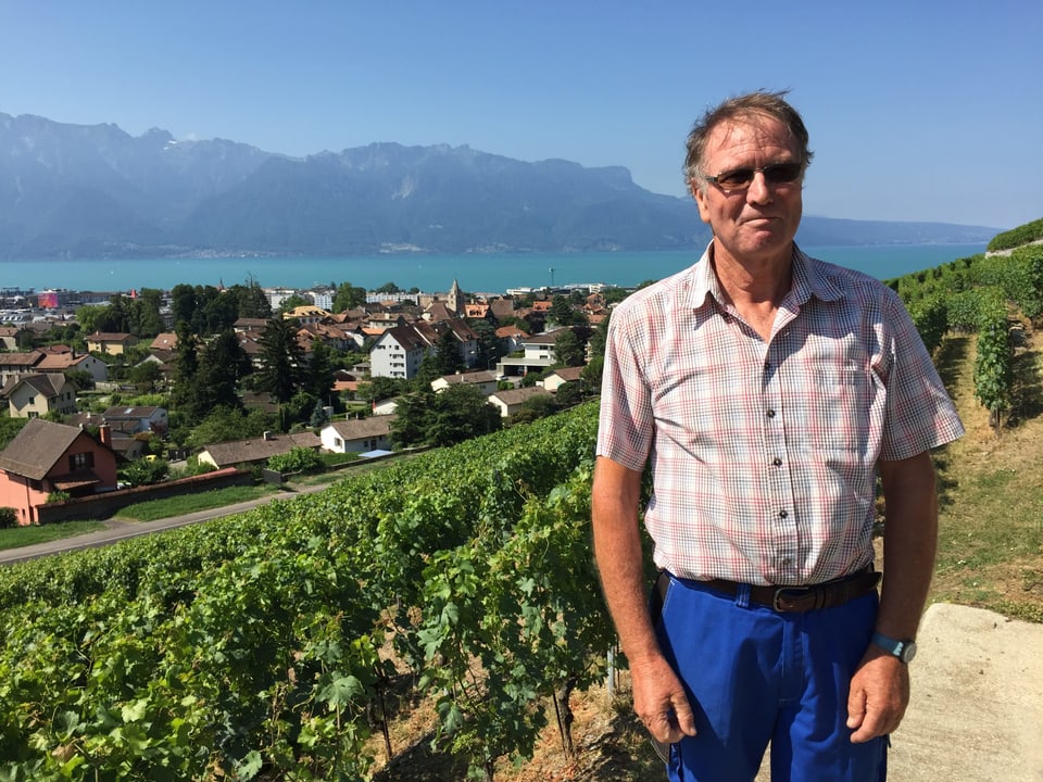  Il retg dal 1999 en sias vignas sur Vevey.