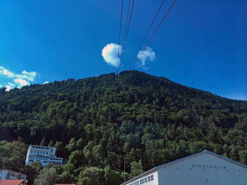 Vista da la pendiculara vers il Känzeli.