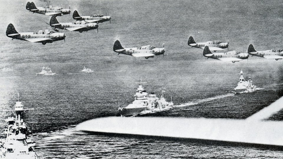Champ da battaglia en il Pacific