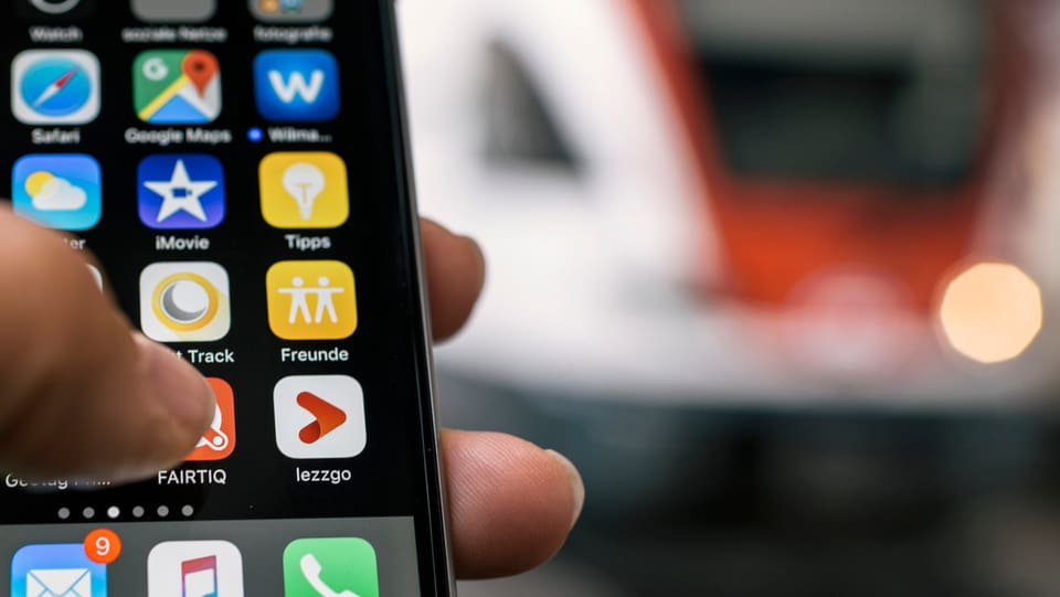 Smartphone, davostier lokomotiva da SBB.