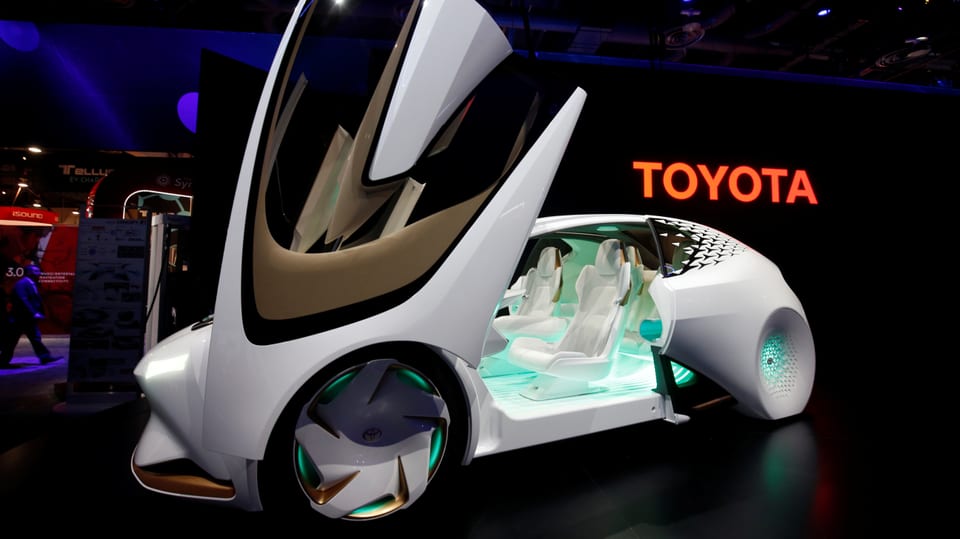 Auto futuristic dal producent Toyota.