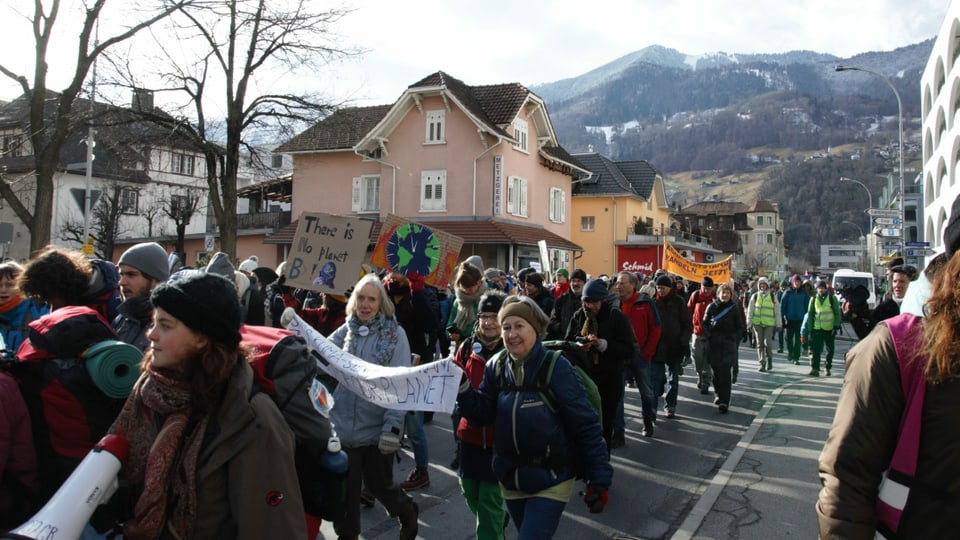 Protesta per il clima.