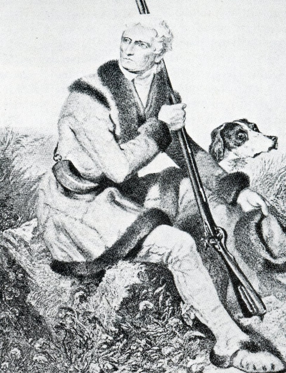 "Um da la frontiera" dil Kentucky Daniel Boone (1734-1820)