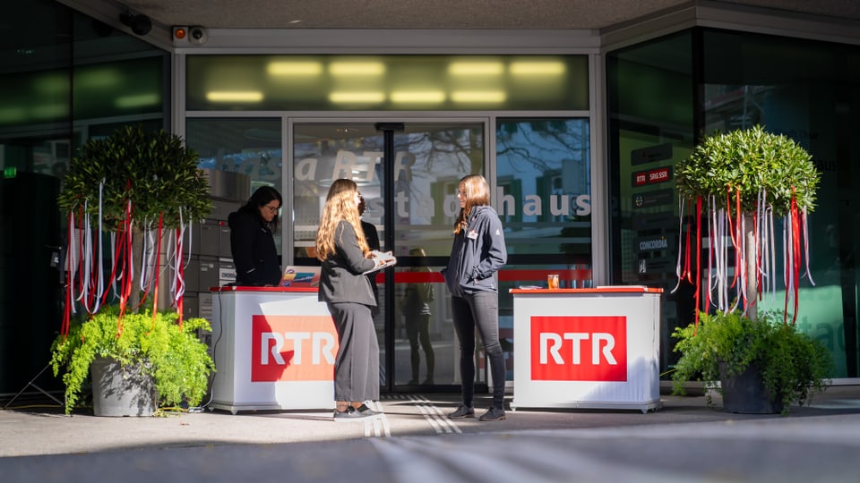 RTR Gastgeber in Graubünden für die Wahlen 2023.