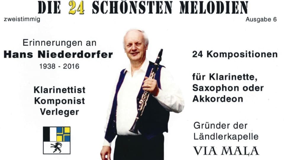 24 sauts da Hans Niederdorfer La cuverta dal disc
