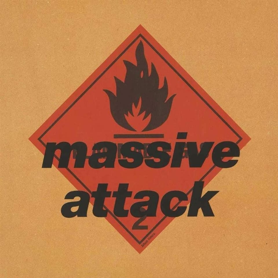 Cover da l'album Blue Lines da Massive Attack
