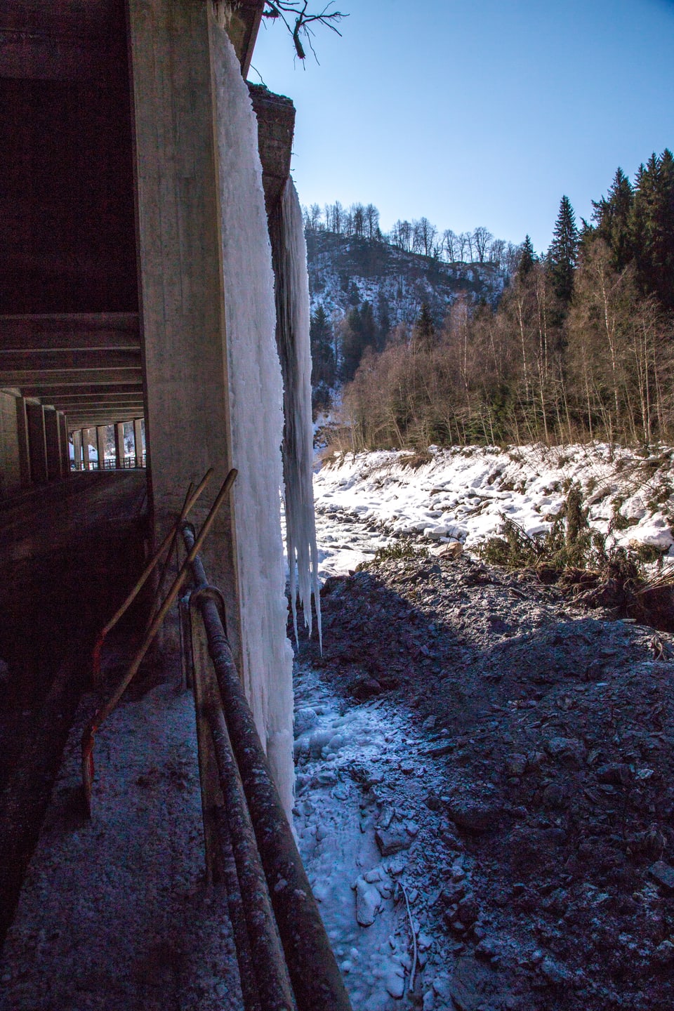 part dalla bova che è ida sur la gallaria or en il Glogn