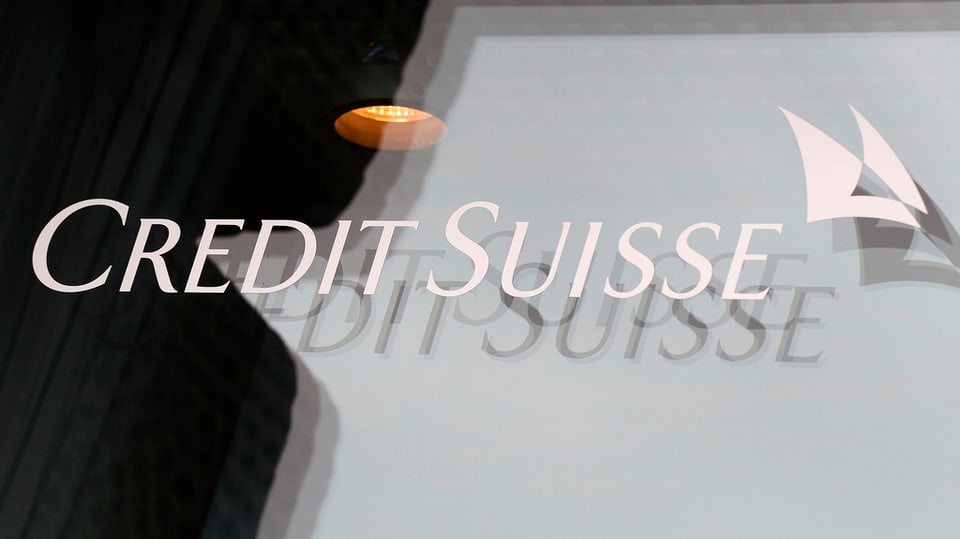 Il logo da la banca Credit Suisse.