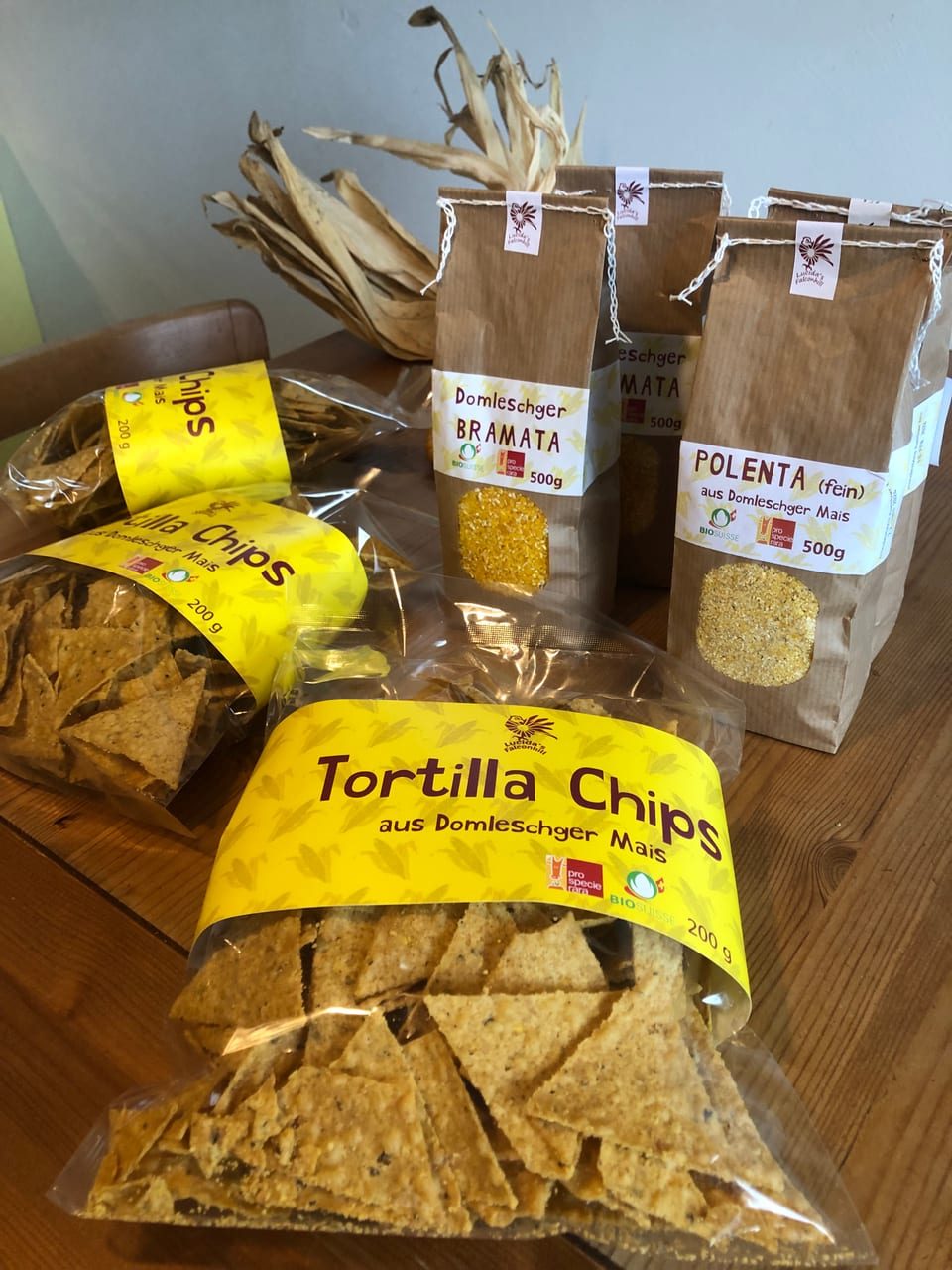 Ils products finals chips da tirc e pulenta