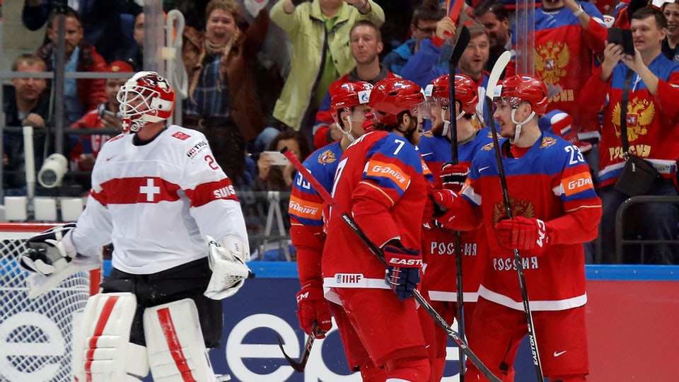 Il team russ da hockey sin glasch.