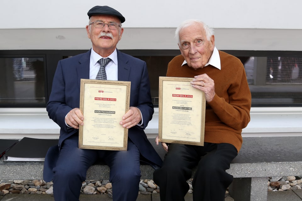 Zusammen haben die beiden geehrten 190 Jahre. 
