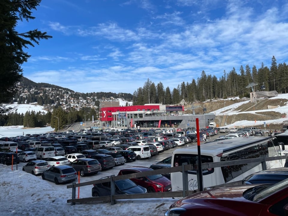 Parkplatz Bergbahnen Lenzerheide