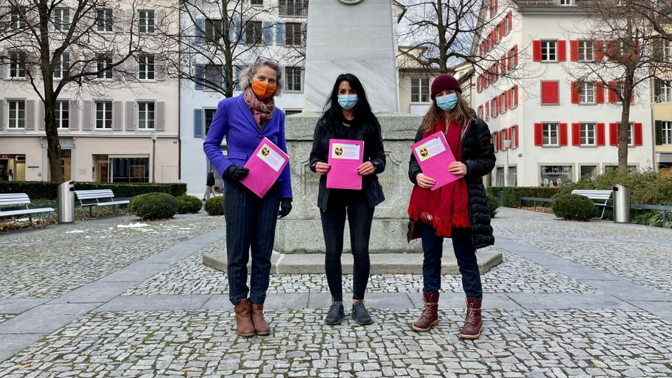 Xenia Bischof, Edina Annen e Julia Müller