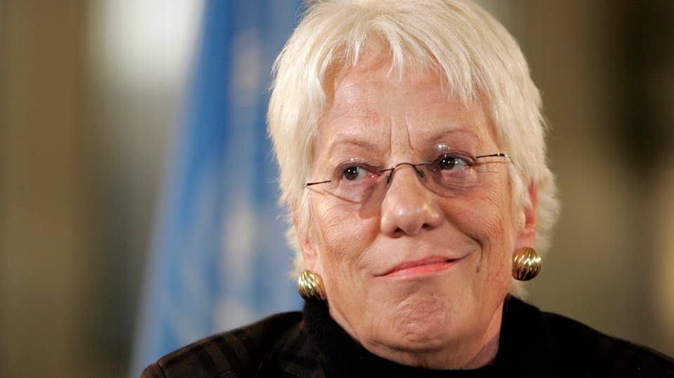 Carla Del Ponte.