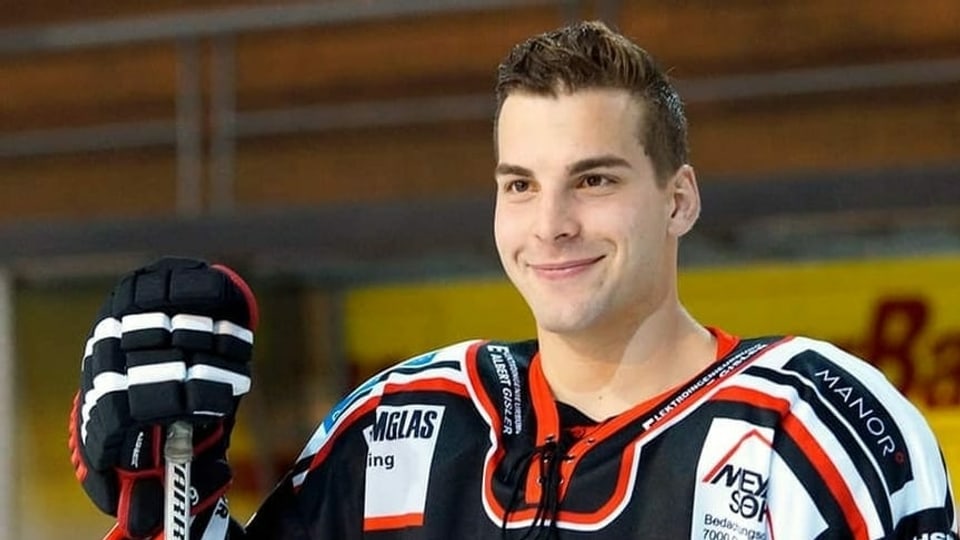 purtret da Livio Roner, hockeyan