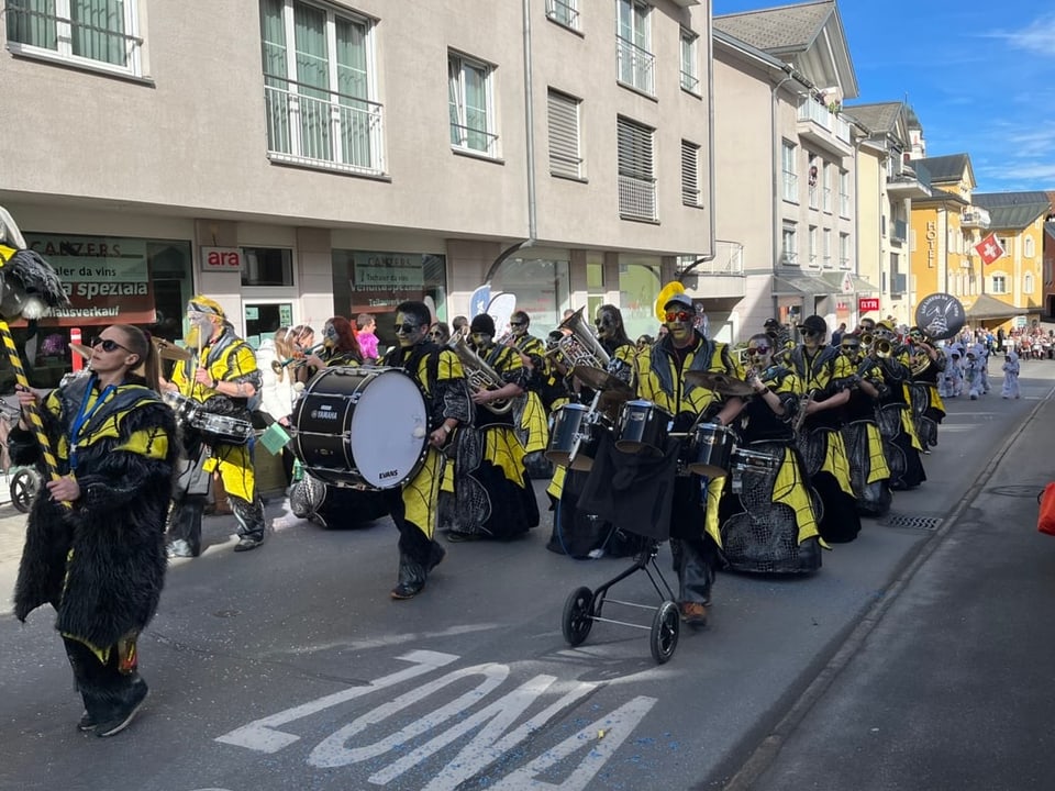 Fasnachtsumzug Disentis/Mustér