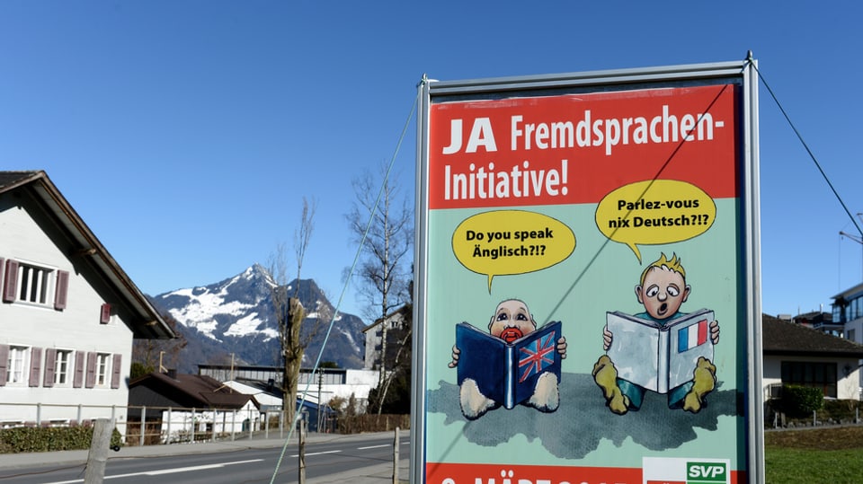 Plakat Sprachen 