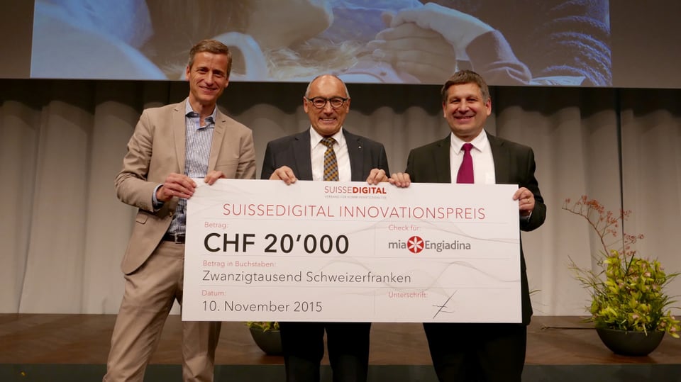 La surdada dal premi Suissedigital.