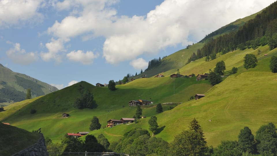 Vista sin la vischnanca da Sankt Antönien. 