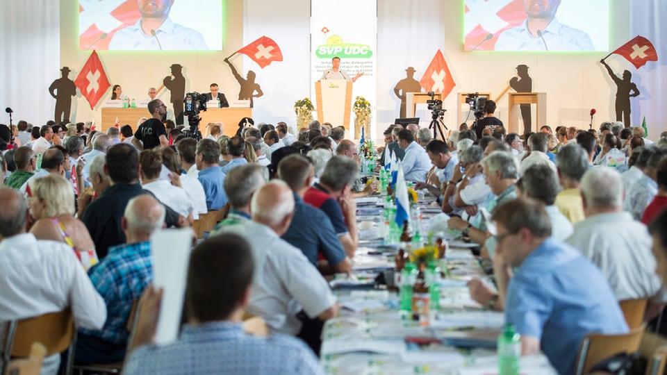 radunanza da delegads da la partida populara svizra