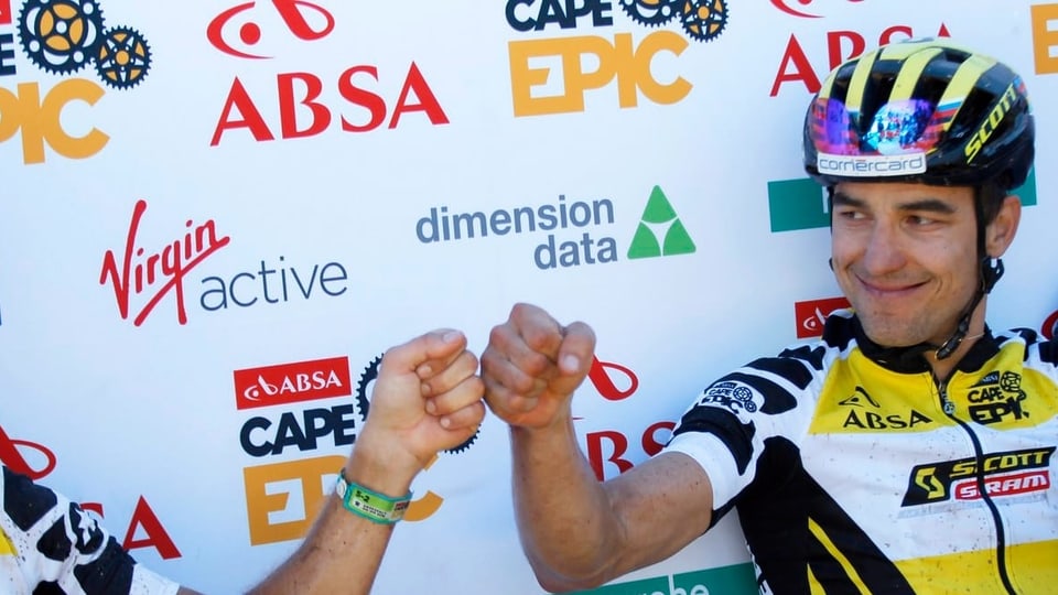 Purtret da Nino Schurter. 