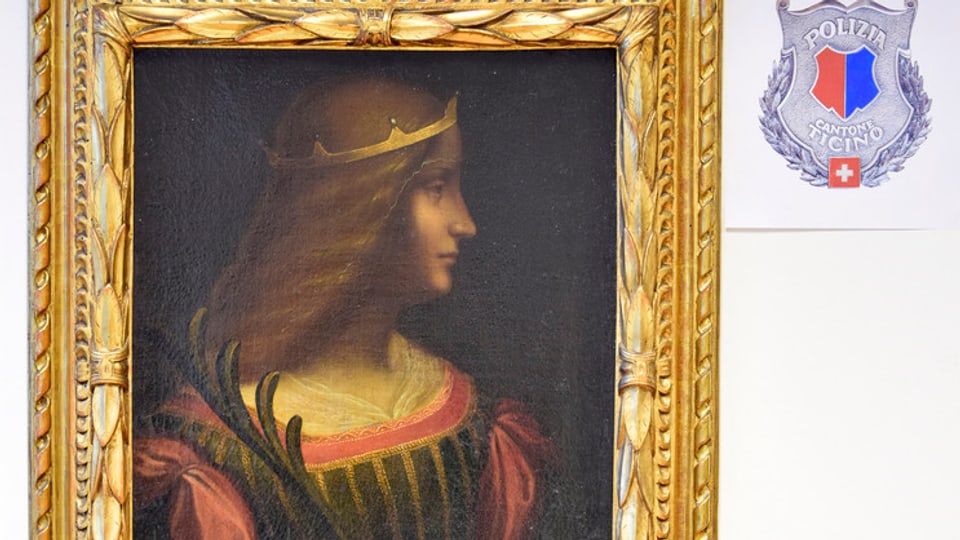Pictura d'ina dunna cun cruna.
