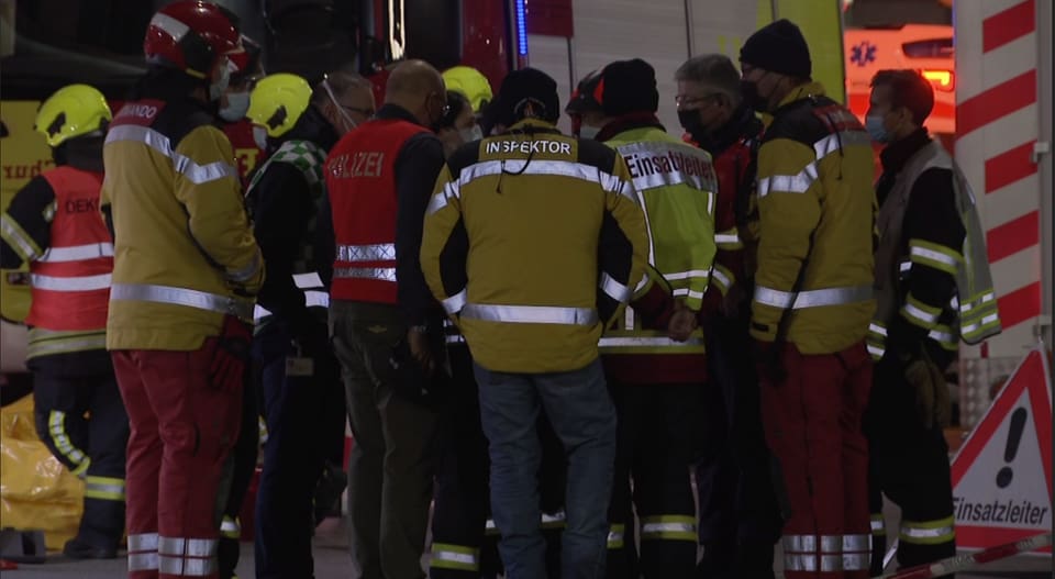 Acziun da polizia en la Steinbruchstrasse a Cuira.