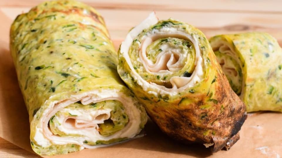 Rezept für die Zucchini- und Kartoffel-Roulade aus Graubünden