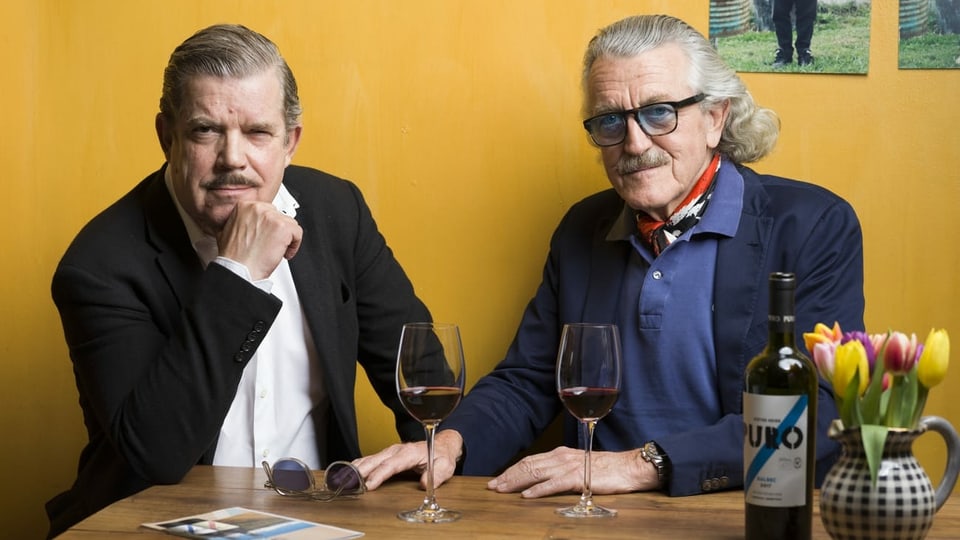 Purtret dal duo svizzer da la musica electronica Yello. 