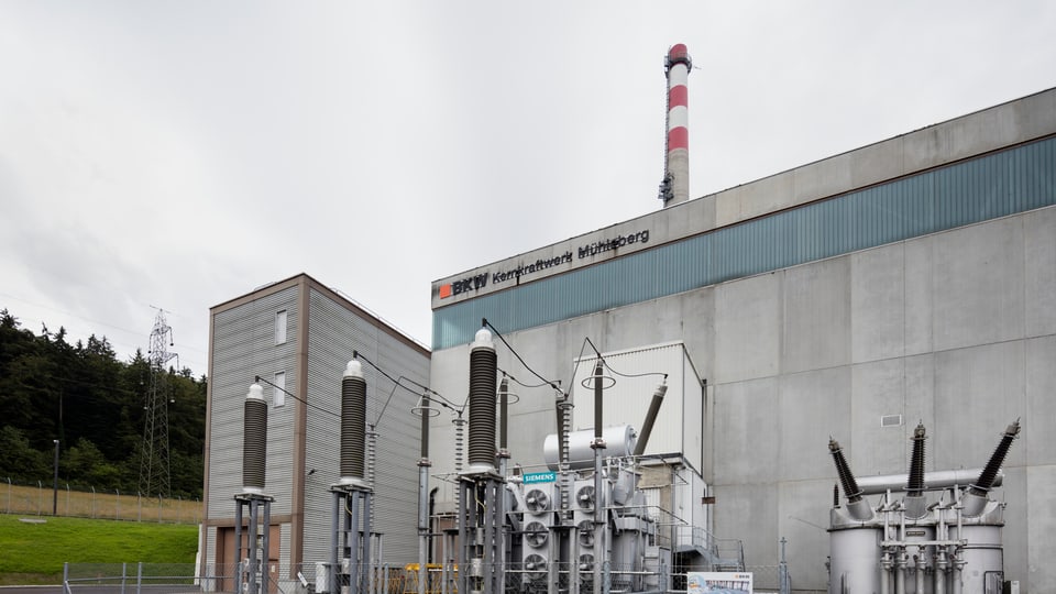 Purtret ovra atomara Mühleberg