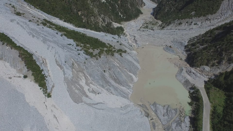 La Val S-charl durant las malauras dal 2015.