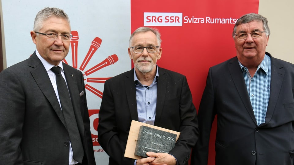 Vincent Augustin, Tarcisi Hendry, undrà cun il Premi SRG.R 2020 ed Ursus Brunold
