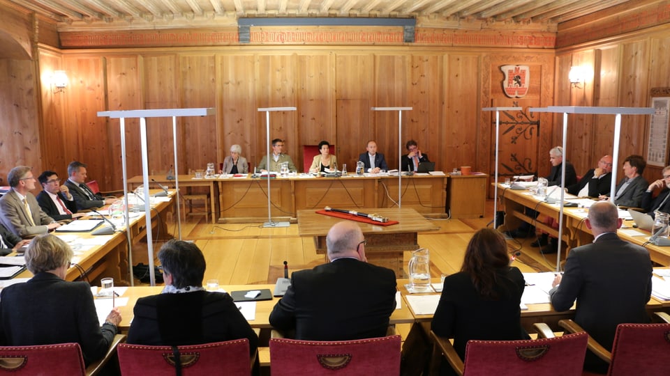 il cussegl en plenum a sia sesida.