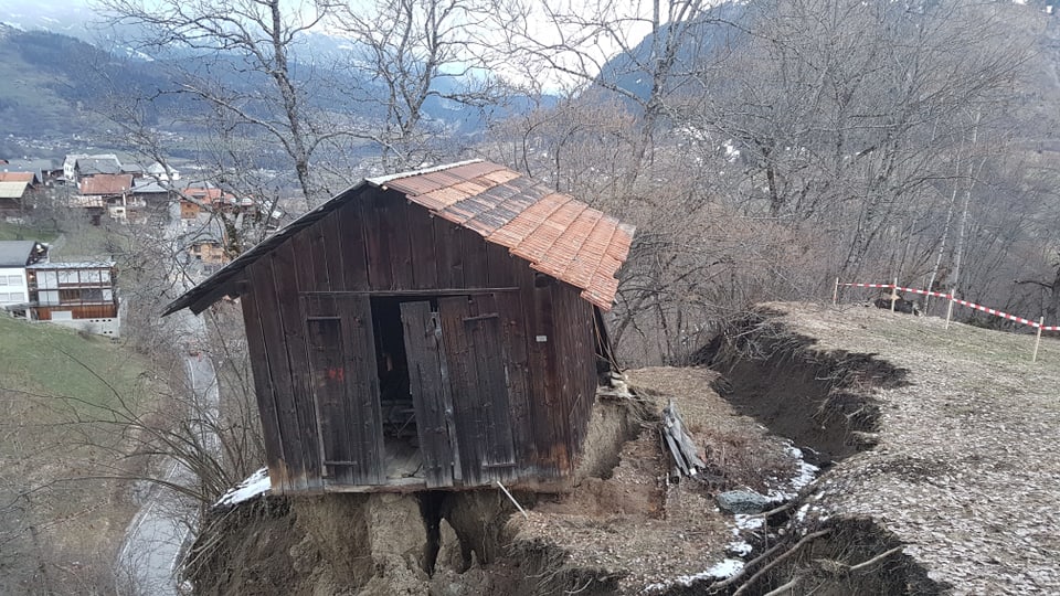 Clavà sin terren ch'è sa ruschnà.