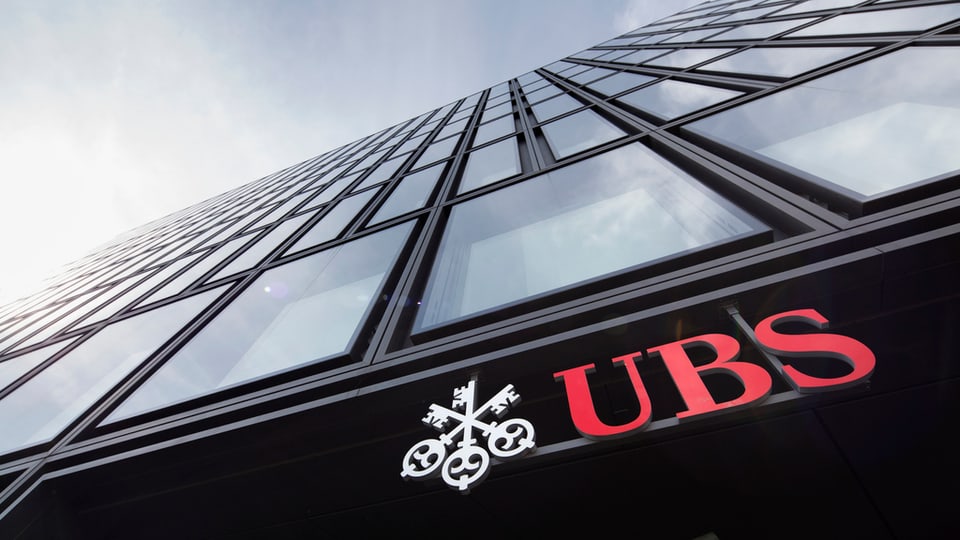 Il logo da la banca UBS.