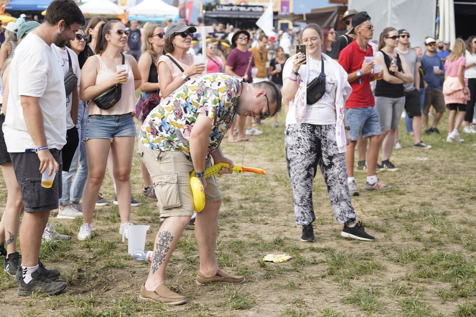 Die Stimmung war dementsprechend bereits früh sehr gut.