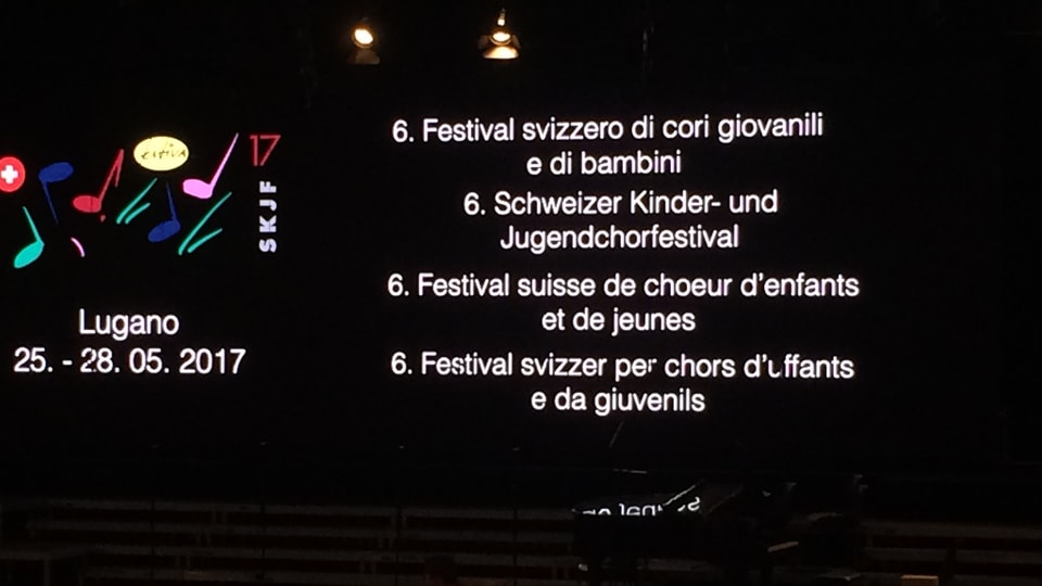 Purtret dal festival da Lugano. 