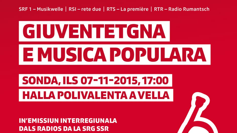 Placat da l'occurenza Giuventetgna e musica populara a Vella.