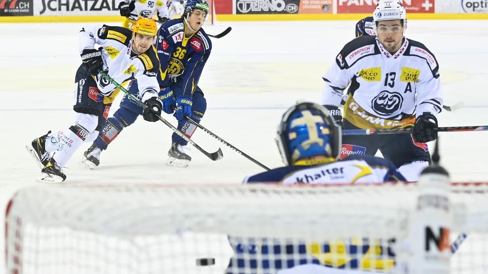 Ina scena d'in gieu da hockey.