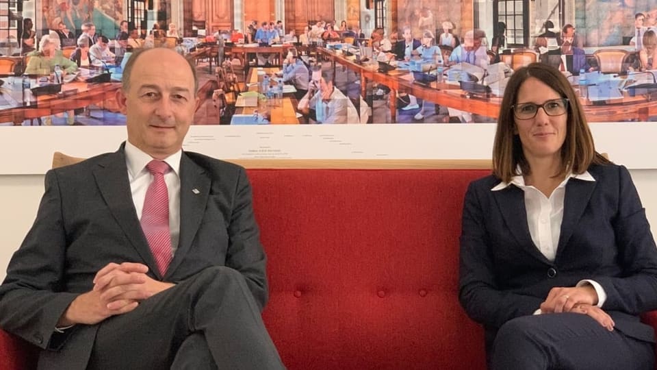 Urs Marti ed Alexandra Hefti.