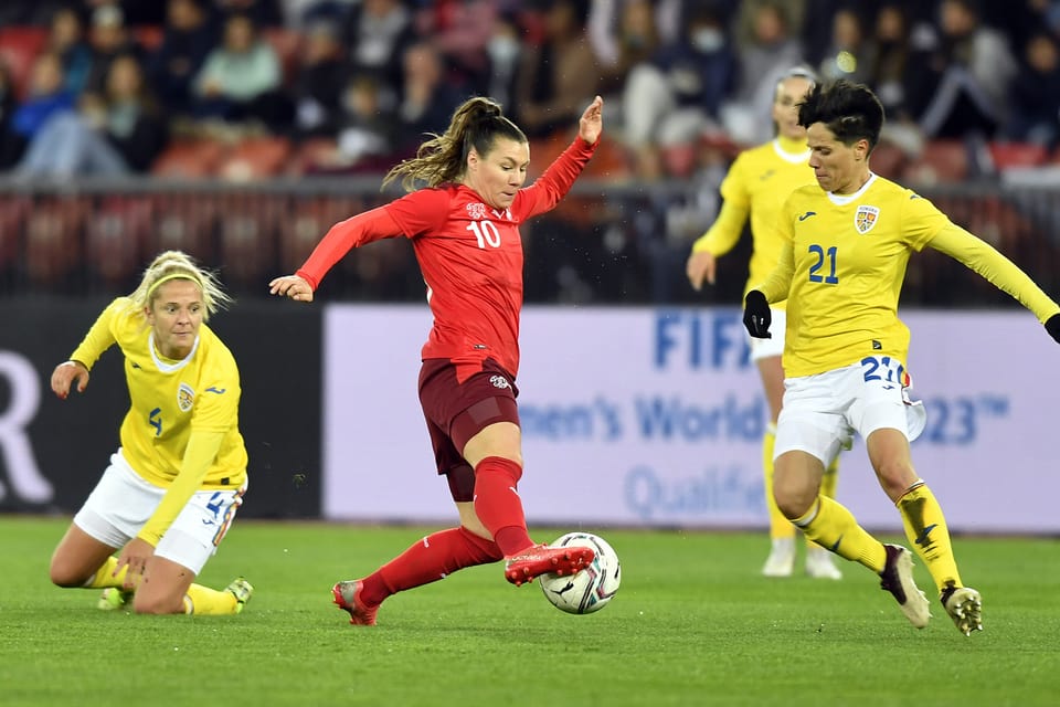 Frauenfussball heutzutage.