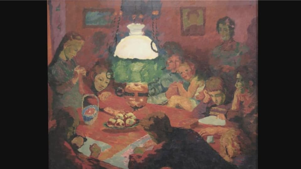 «La famiglia sut la lampa»